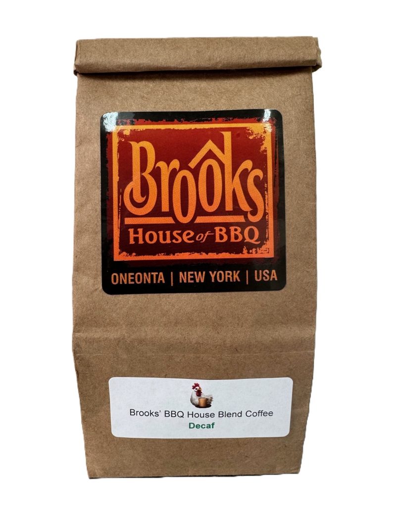 Brooks' House Blend Decaf Coffee Grounds 8oz