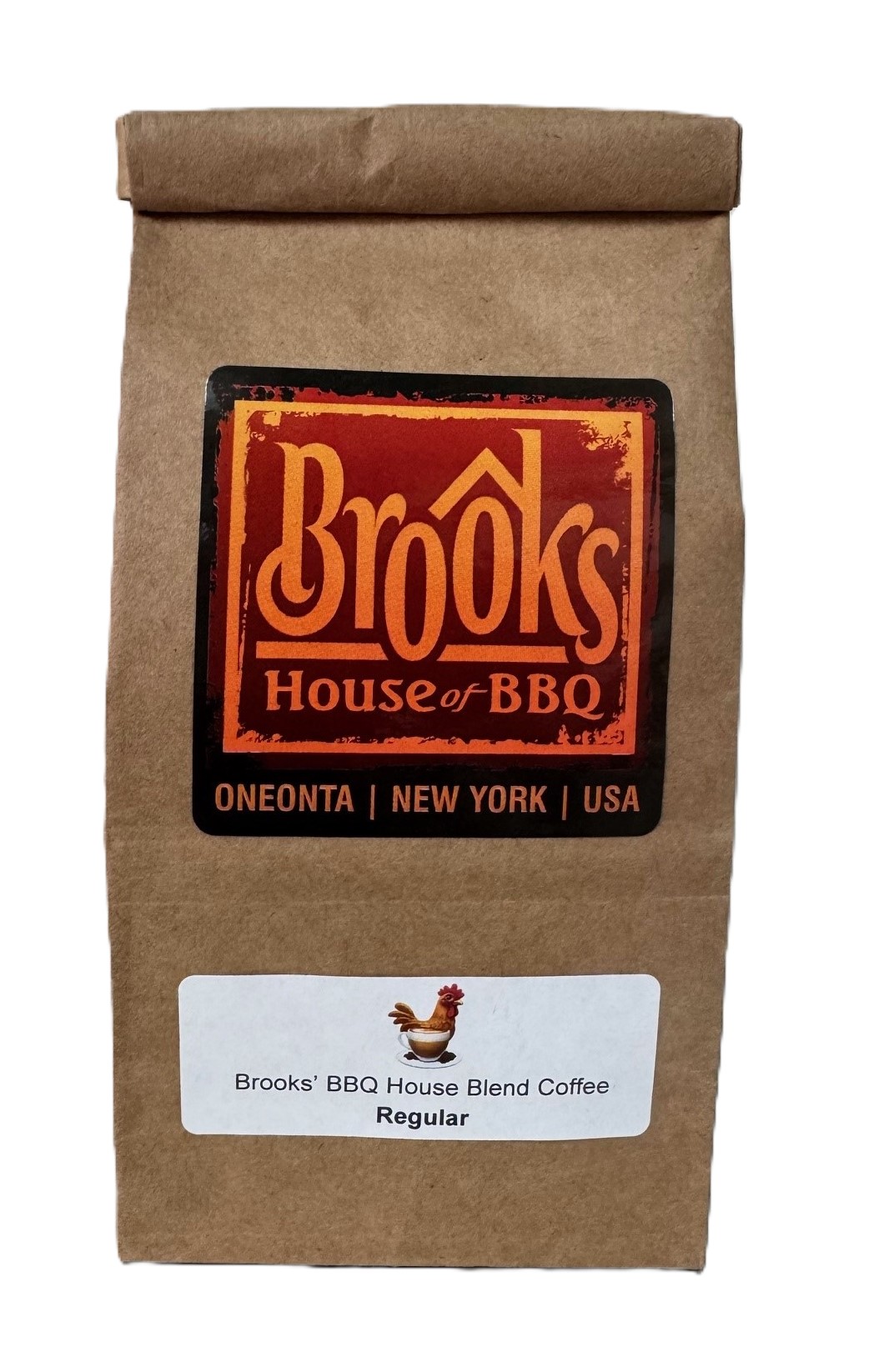 Brooks’ House Blend Regular Coffee Grounds 8oz