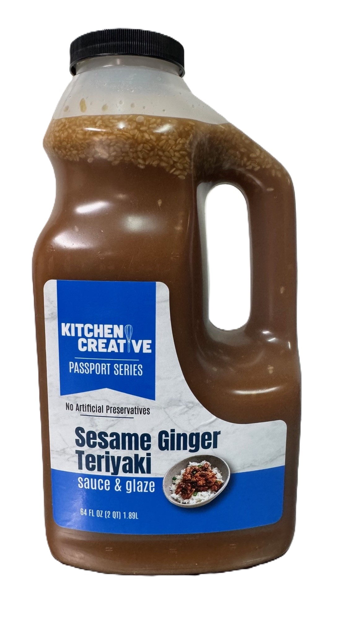 Kitchen Creative Sesame Ginger Teriyaki Sauce & Glaze 64oz