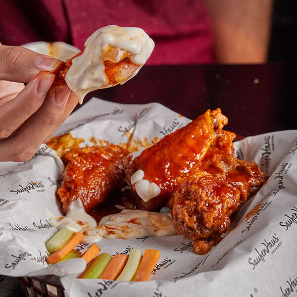 Buffalo Chicken Wings BBQ style